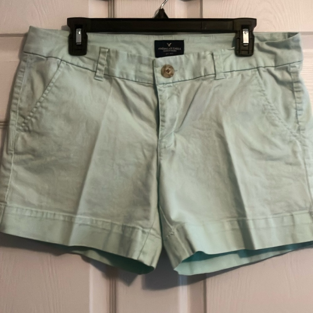 American Eagle Outfitters Light Green Women's Shorts